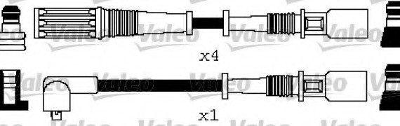 Фото высоковольтные провода, комплект 346618 VALEO 346618 Valeo PHC 346618 Valeo PHC Высоковольтные провода, комплект 346618 VALEO