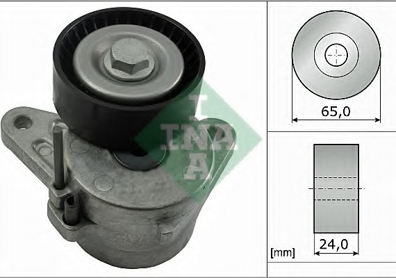 534055210 INA (Germany) Натяжитель поликлинового ремня 534055210 INA