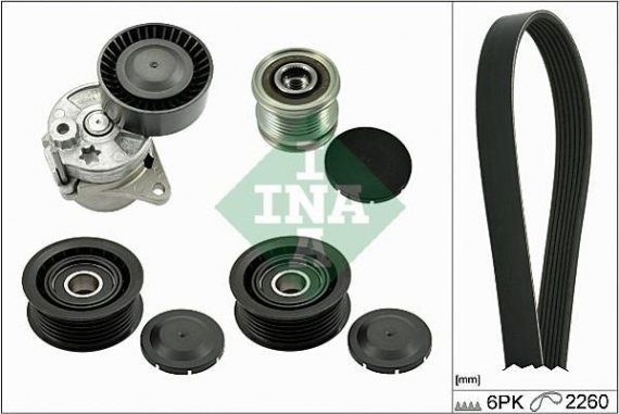 529014010 INA (Germany) Поликлиновый ременной комплект 529014010 INA