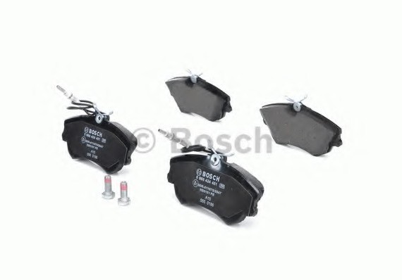0986424451 BOSCH Тормозные колодки дисковые 0986424451 BOSCH