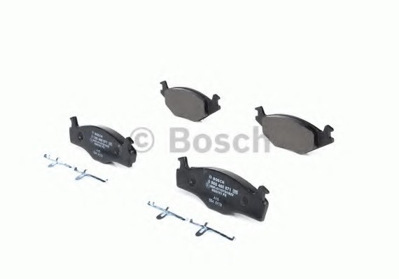 0986468871 BOSCH Гальмівні колодки дискові 0986468871 BOSCH