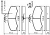 0986467411 BOSCH Гальмівні колодки дискові 0986467411 BOSCH (фото 8)