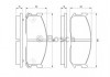 Гальмівні колодки дискові 0986460020 BOSCH