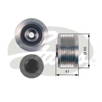 OAP7125 GATES Обгонная муфта генератора OAP7125 GATES