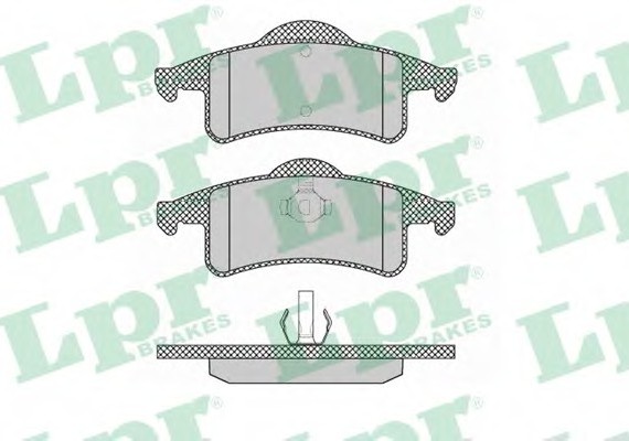 Колодки гальмівні дискові задні Jeep Cherokee (95-01), Grand Cherokee II (05P1354) LPR