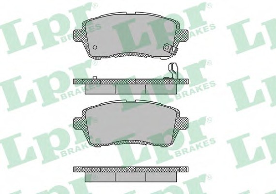 05P1464 LPR Комплект гальмівних колодок з 4 шт. дисків