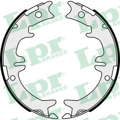 Фото колодки стоянкового гальма Mitsubishi Pajero IV/ Toyota Highlander (03-10), Rav 4 (I,II), Venza (08-11) (08340) LPR 08340 LPR 08340 LPR Колодки стоянкового гальма Mitsubishi Pajero IV/ Toyota Highlander (03-10), Rav 4 (I,II), Venza (08-11) (08340) LPR