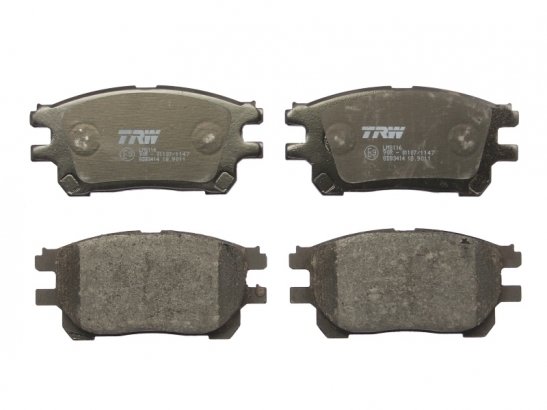 GDB3414 TRW / LUCAS (Германия) Гальмівні колодки дискові GDB3414 TRW