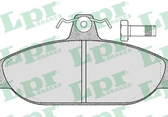 05P157 LPR Гальмівні колодки дискові 05P157 LPR