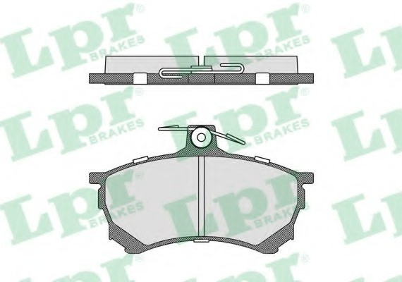 05P420 LPR Комплект гальмівних колодок з 4 шт. дисків