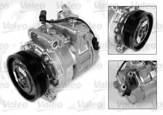 813194 Valeo PHC Компрессор кондиционера 813194 VALEO