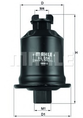 KL 514 MAHLE Фильтр топливный Toyota KL 514 MAHLE