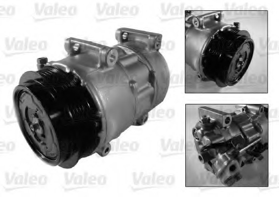 813196 Valeo PHC Компресор кондиціонера MB A-class (W169)/C-class (W204) 1.5-2.0 04-14