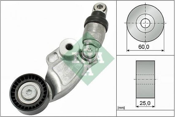 533012810 INA (Germany) Амортизатор натягувача 533012810 INA