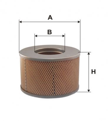 WA6648 WIX-FILTRON Фільтр повітряний WA6648 WIX FILTERS