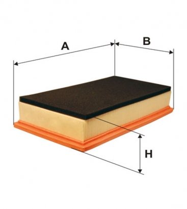 WA6700 WIX-FILTRON Фільтр повітряний WA6700 WIX FILTERS