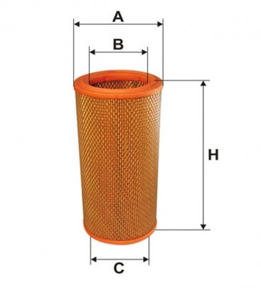 WA6486 WIX-FILTRON Фільтр повітряний WA6486 WIX FILTERS