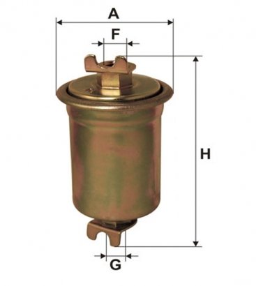 WF8093 WIX-FILTRON Фільтр паливний WF8093 WIX FILTERS