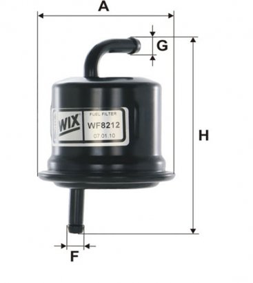 WF8212 WIX-FILTRON Фільтр паливний WF8212 WIX FILTERS