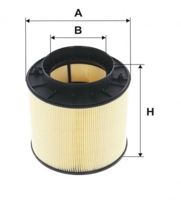 WA9703 WIX-FILTRON Фільтр повітряний WA9703 WIX FILTERS