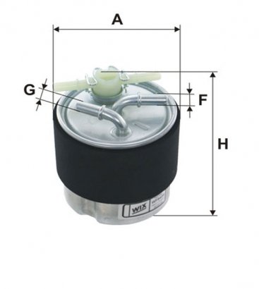 WF8420 WIX-FILTRON Фільтр паливний WF8420 WIX FILTERS