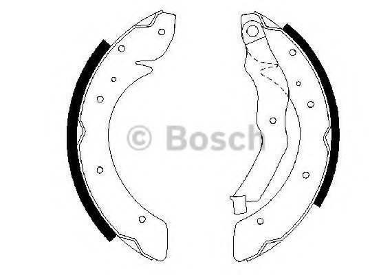 0986487528 BOSCH Тормозные колодки 0986487528 BOSCH