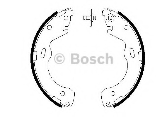 0986487654 BOSCH Тормозные колодки 0986487654 BOSCH