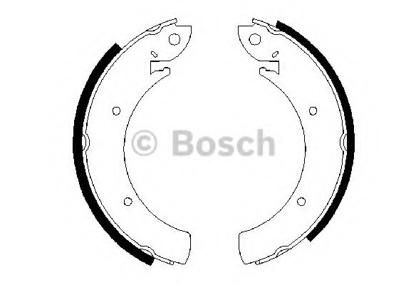 0986487648 BOSCH Тормозные колодки 0986487648 BOSCH