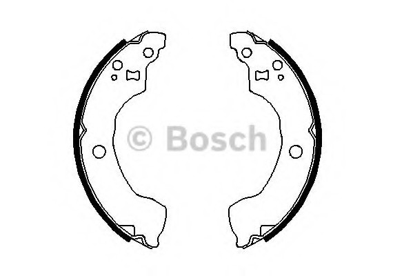 Тормозные колодки 0986487691 BOSCH