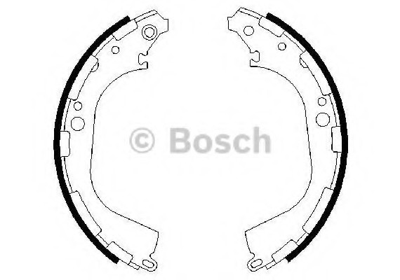 0986487464 BOSCH Тормозные колодки 0986487464 BOSCH