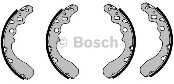 Фото тормозные колодки 0986487504 BOSCH 0986487504 BOSCH 0986487504 BOSCH Тормозные колодки 0986487504 BOSCH