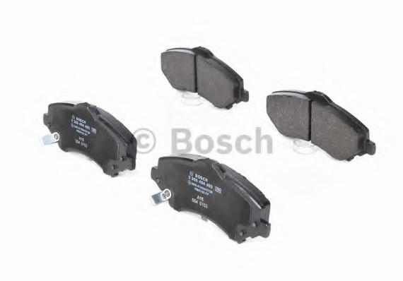 0986494493 BOSCH Гальмівні колодки 0986494493 BOSCH