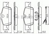 0986494527 BOSCH Тормозные колодки 0986494527 BOSCH (фото 8)