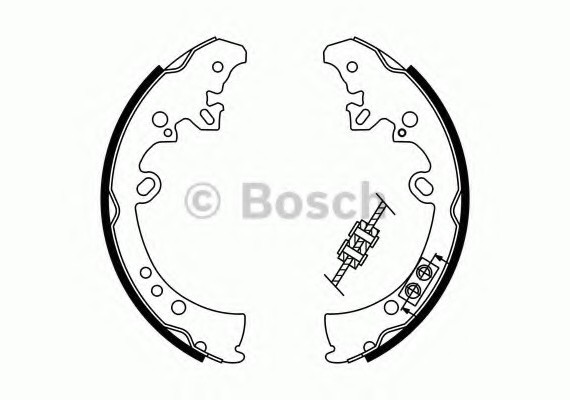 0986487787 BOSCH Тормозные колодки 0986487787 BOSCH