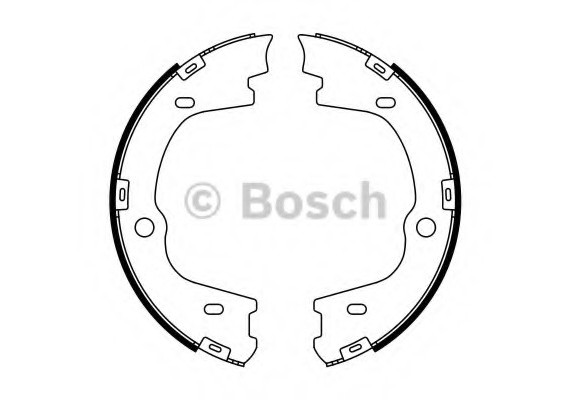 0986487778 BOSCH Тормозные колодки 0986487778 BOSCH