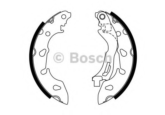 0986487772 BOSCH Тормозные колодки 0986487772 BOSCH