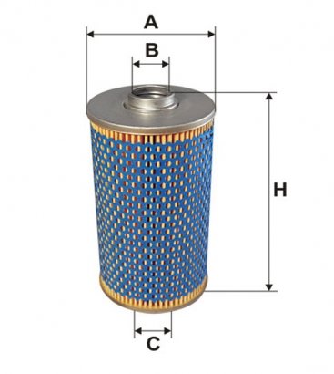 WL7242 WIX-FILTRON Фільтр масляний WL7242 WIX FILTERS