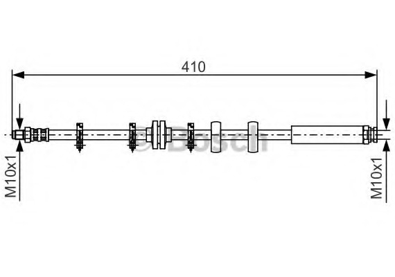 Тормозной шланг 1987476639 BOSCH