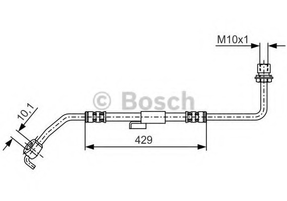 1987476511 BOSCH Тормозной шланг 1987476511 BOSCH