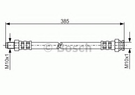 Тормозной шланг 1987481018 BOSCH