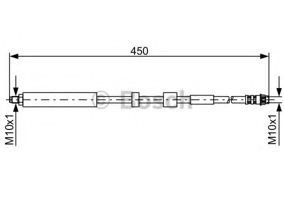 1987481051 BOSCH Тормозной шланг 1987481051 BOSCH