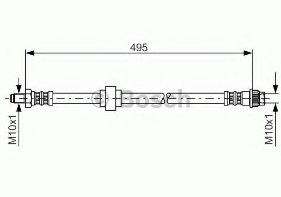 Тормозной шланг 1987476953 BOSCH