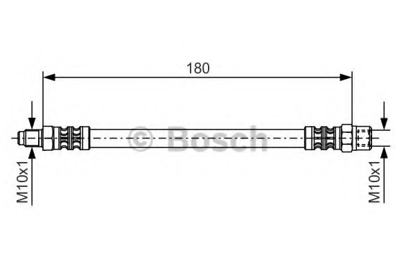 Тормозной шланг 1987476302 BOSCH
