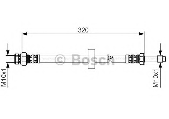 Тормозной шланг 1987476317 BOSCH