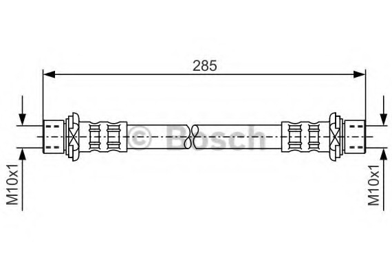 Фото тормозной шланг 1987476725 BOSCH 1987476725 BOSCH 1987476725 BOSCH Тормозной шланг 1987476725 BOSCH