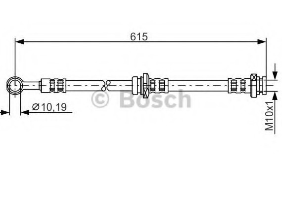 Фото тормозной шланг 1987476998 BOSCH 1987476998 BOSCH 1987476998 BOSCH Тормозной шланг 1987476998 BOSCH