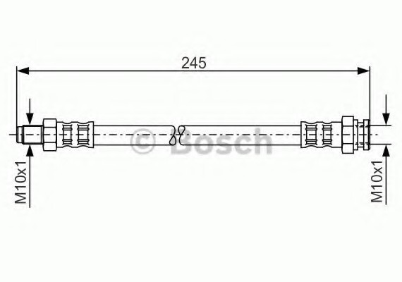 1987481013 BOSCH Тормозной шланг 1987481013 BOSCH