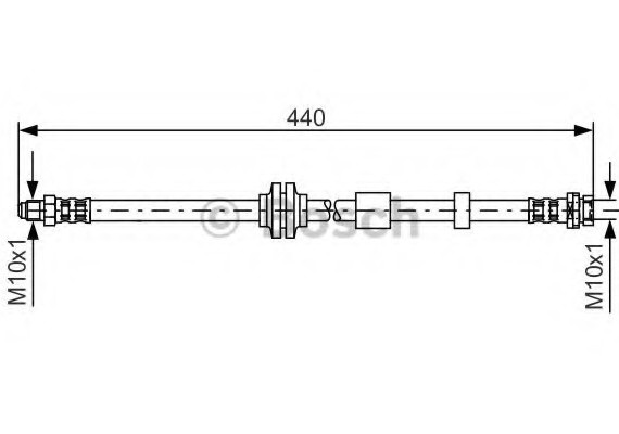 Фото тормозной шланг 1987481059 BOSCH 1987481059 BOSCH 1987481059 BOSCH Тормозной шланг 1987481059 BOSCH