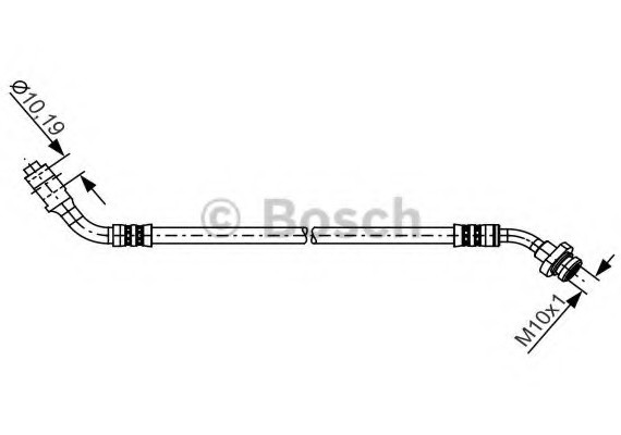 Тормозной шланг 1987481227 BOSCH
