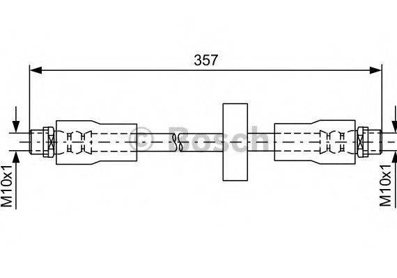 Гальмівний шланг BOSCH